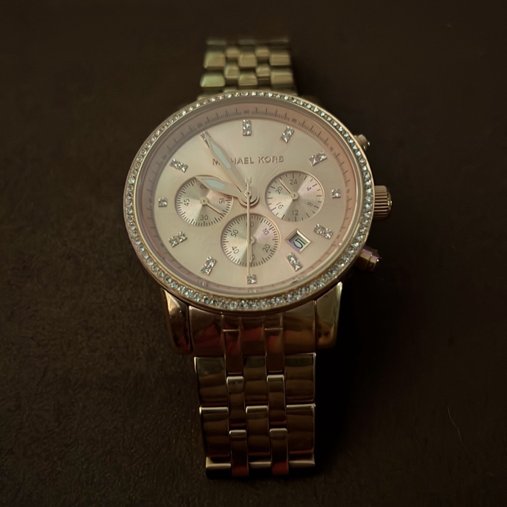 Authentic Michael Kors Rose Gold Womens Watch